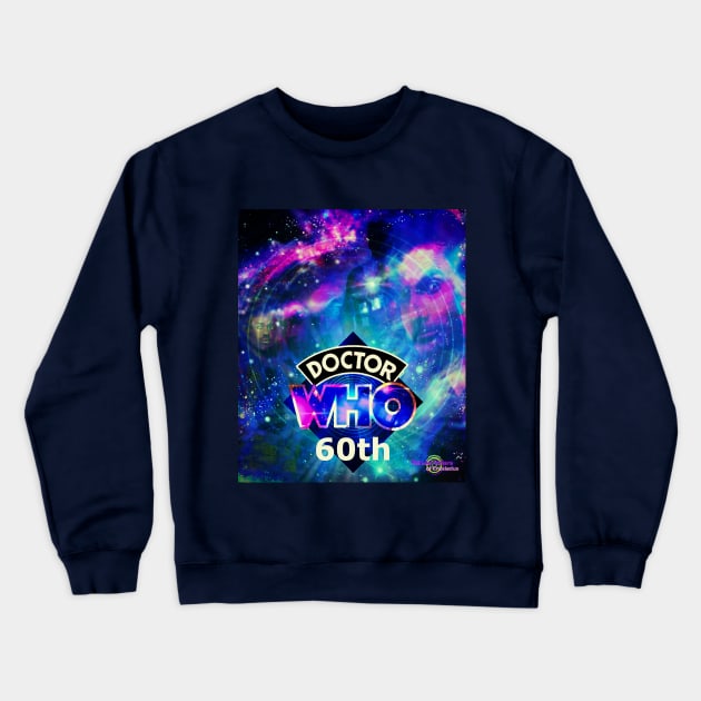 Tardis & 14th Doctor becoming the 15th Doctor Crewneck Sweatshirt by EnceladusWaters